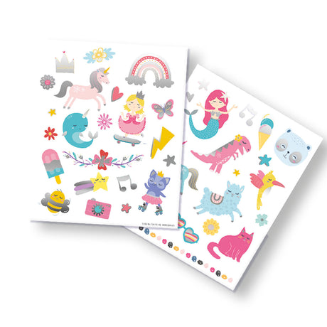 Ses tattoos voor kinderen - sprookjes