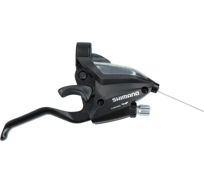 Shimano Versteller (po prawej) z dźwignią hamulcową 8 prędkość ST-EF500 2 palce Czarne