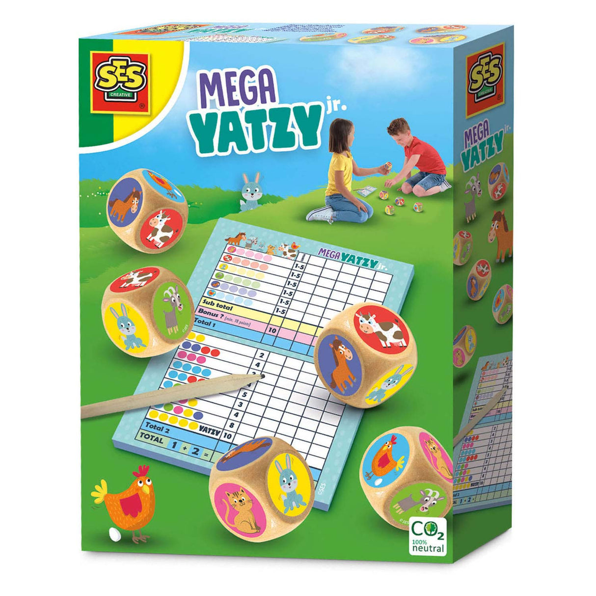 SES Mega Yatzy Junior Children's Game