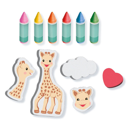 Ses sophie la girafe badkrijt met vormen