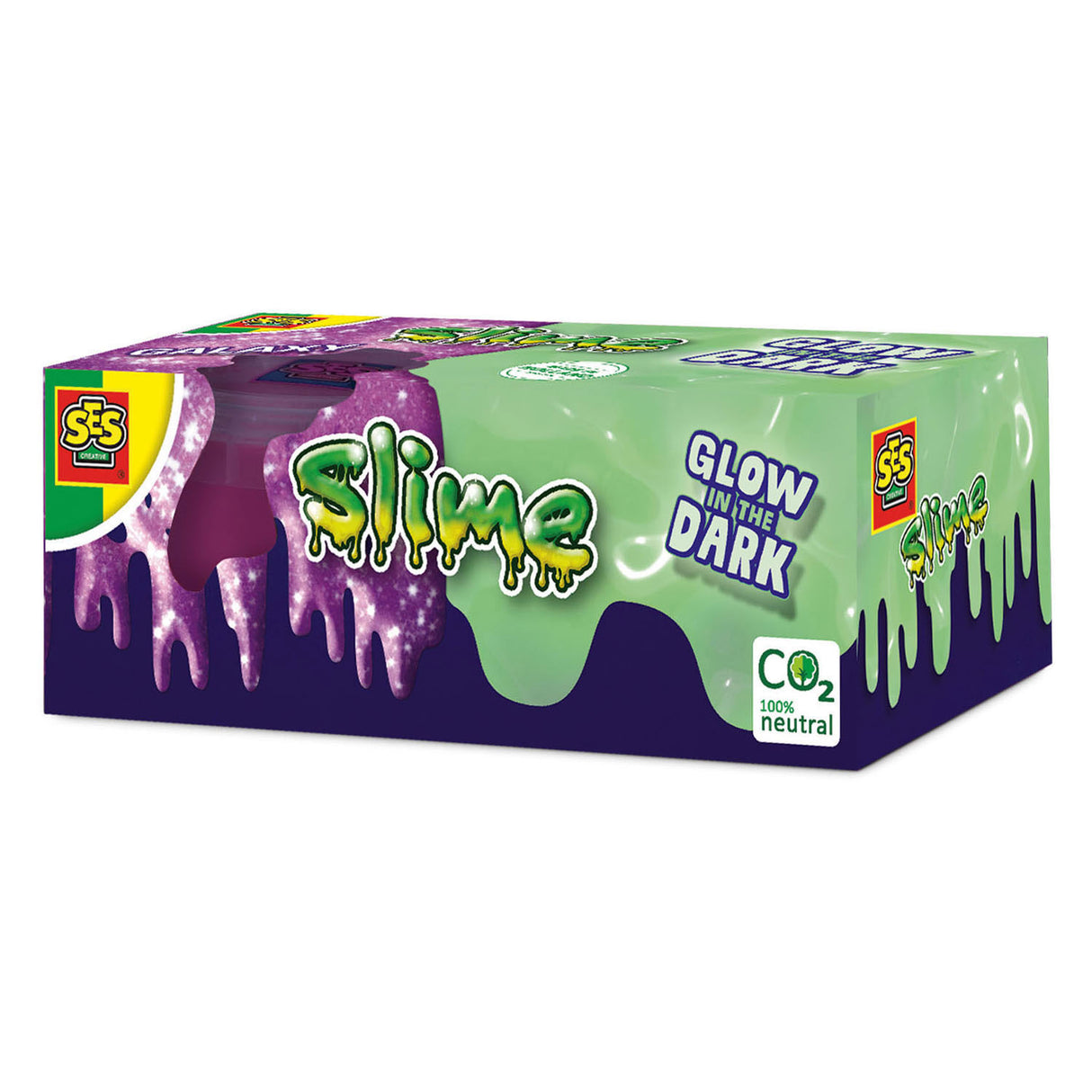 Ses Slime Glow dans l'obscurité 2x120gr