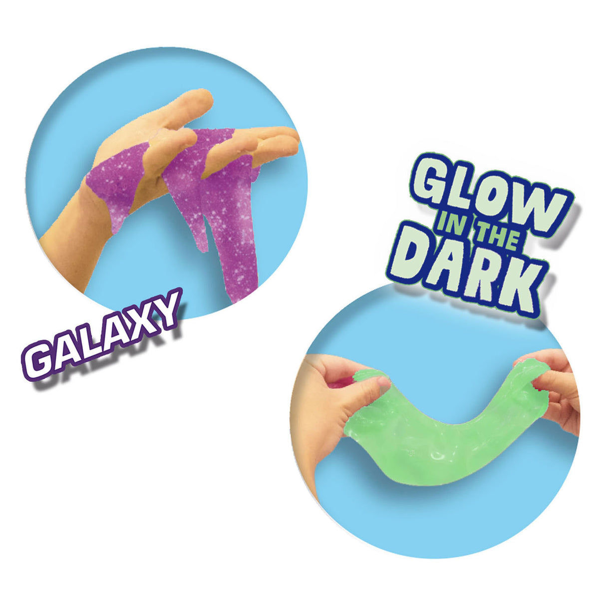 SES Slime Glow in the Dark 2x120gr