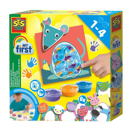 Ses creative ses my first - vingerverf dieren