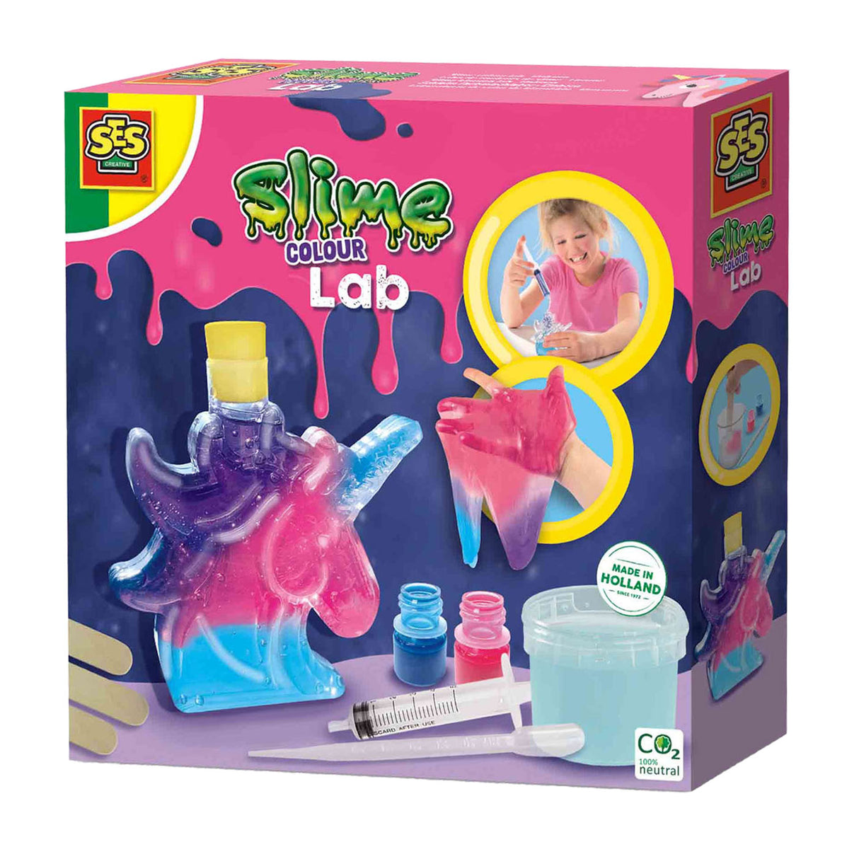 SES Slime Color Lab enhörning