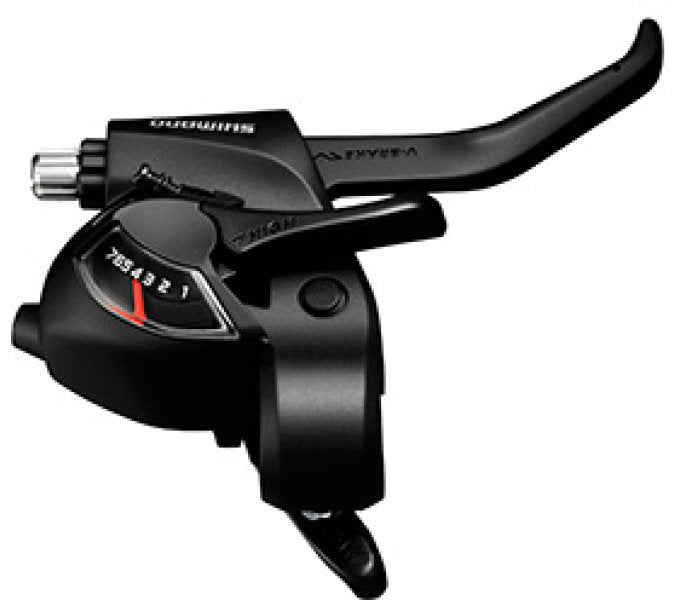 Shimano Versteller (à gauche) avec levier de frein 3 vitesses Tourney ST-EF41 Black