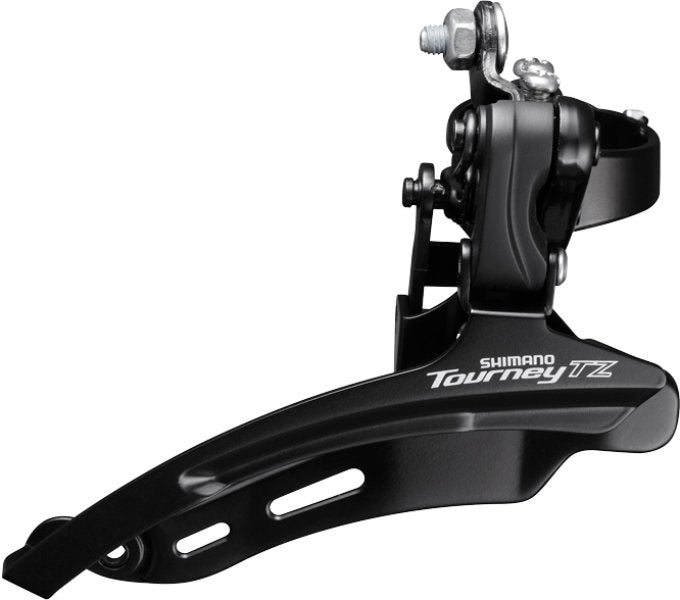 Shimano VoorKerailleur 6 7-växlad turné TZ FD-TZ510 Down Swing High Clamp Ø28,6 mm 48T