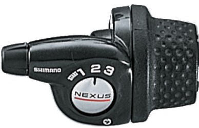 Shimano Shifter Nexus 3 SL-3S35E med indre kabel 2200mm og Clickbox