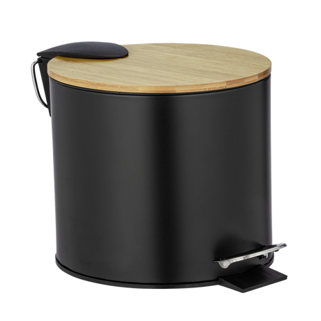 Wenko 1069599 - afvalemmer tort. 3 ltr mat zw. | 1 stuks