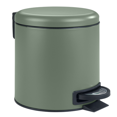 Wenko 1069576 - afvalemmer leman 3l donkergr. | 1 stuks