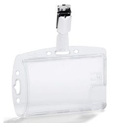 Durable hartbox f 2 ausweiskarten jit clip 25er pck