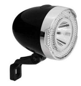 QtCychectech QT Cycle Tech Fehlight LED Retro Black 15 Lux en la batería en la tarjeta