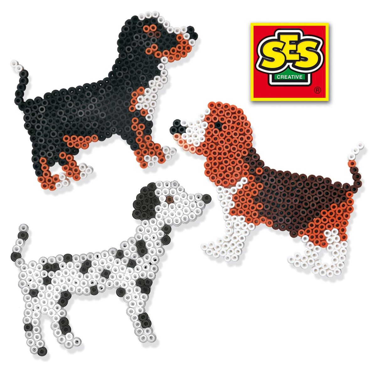 SES Iron Bead Board Dog