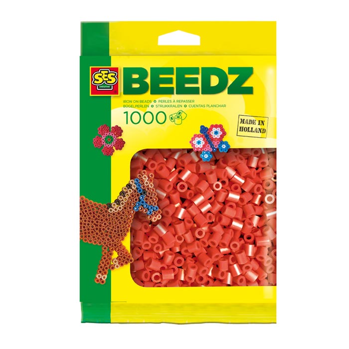 SES Iron Beads - Red, 1000st.