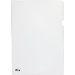 L-mappen premium vk pp a5 120 micron transparant mat duimgreep antistatisch