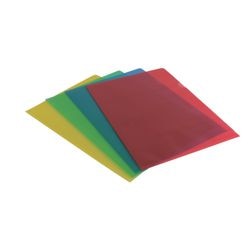 L-mappen premium vk pp a4 120 micron gekleurd mat duimgreep antistatisch
