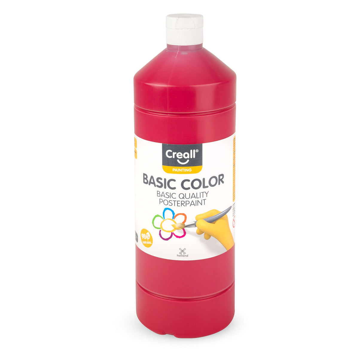 Creall School Paint Temno Rood, 1 liter