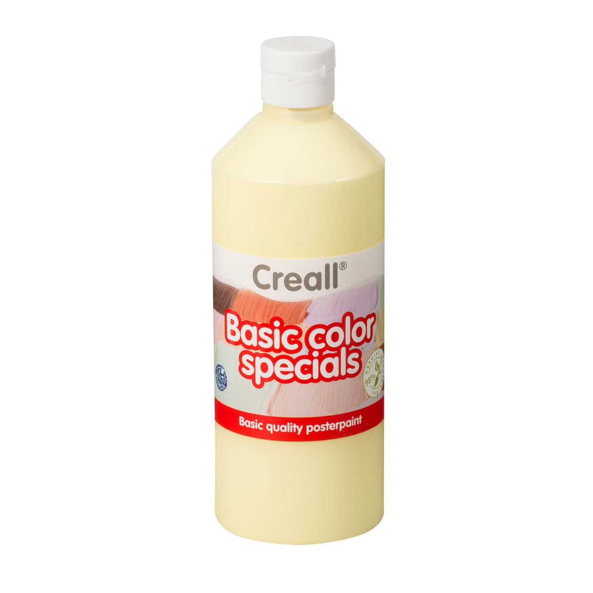 Creall School Farbe Pastellgelb, 500 ml