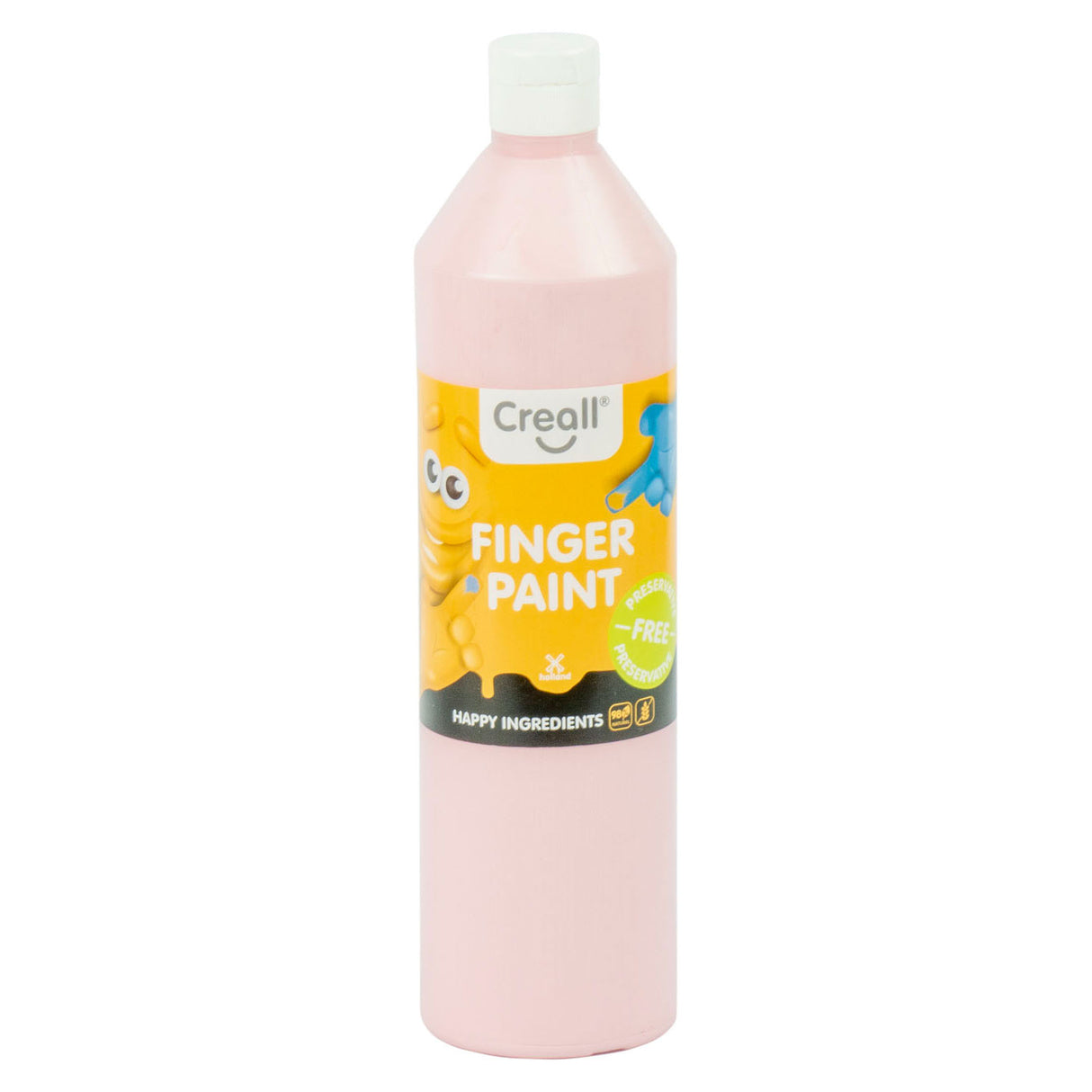 Creall Fingerfarbe Naturschutz -freies Pink, 750 ml