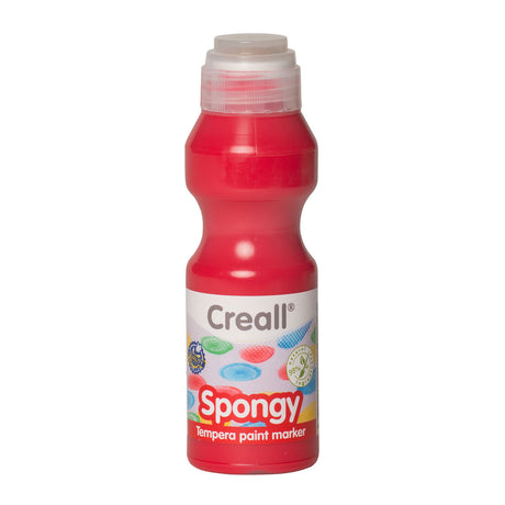 Creall spongy plakkaatverfstiften - 6 kleuren - 6x70ml - gemaakt in nl - vegan - glutenvrij