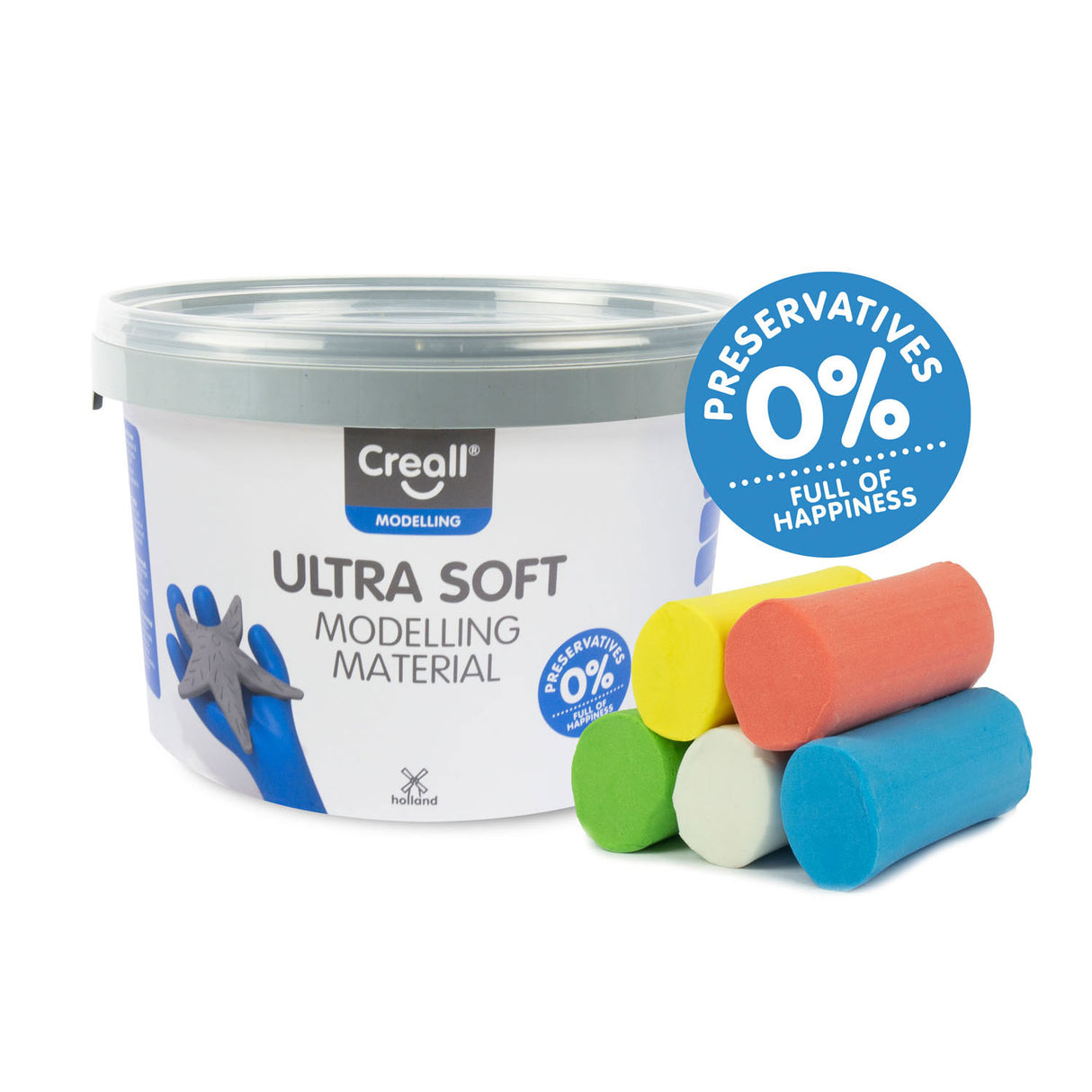 Creal Ultra myk leirfarge, 1100 gr.