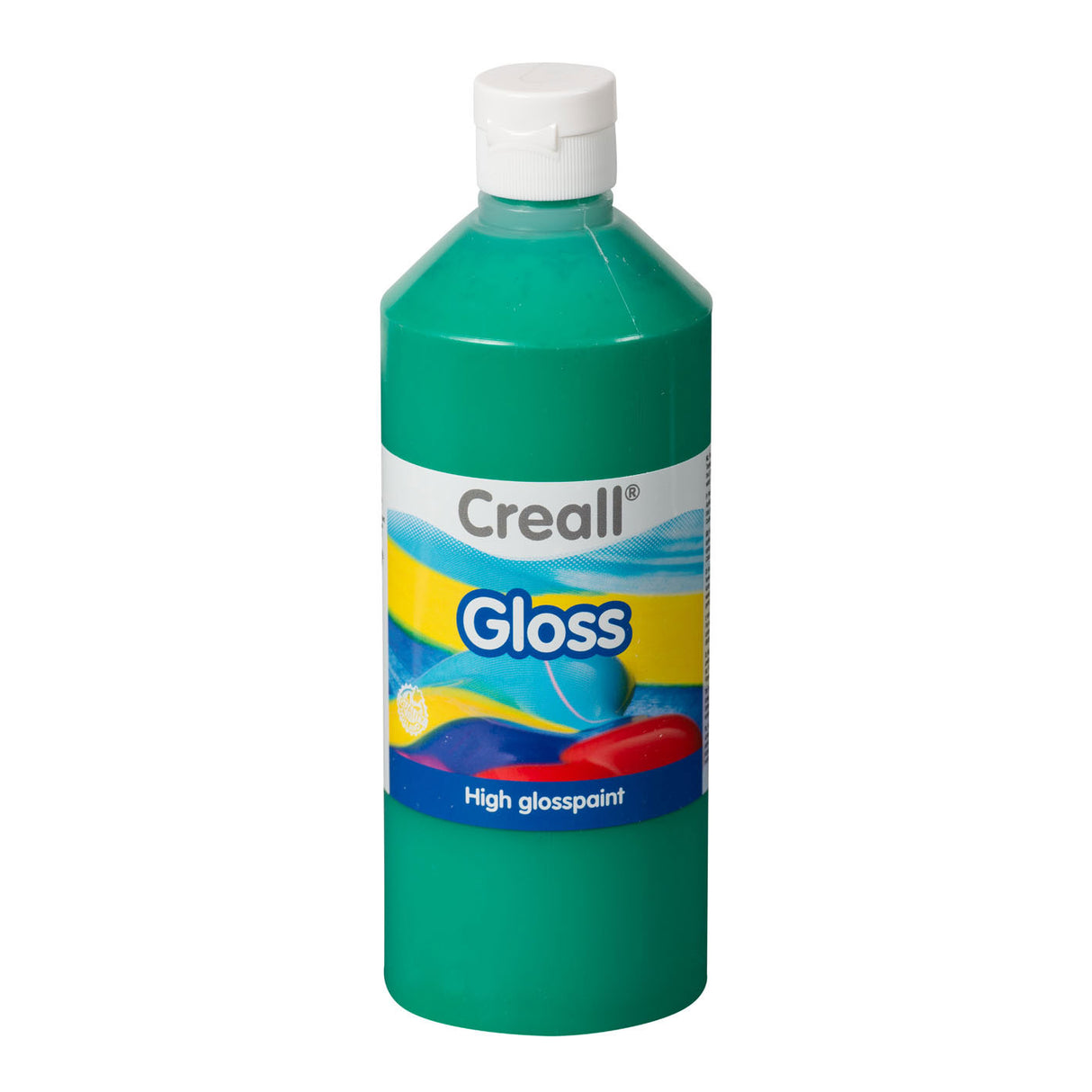 Creall gloss glansverf groen, 500ml