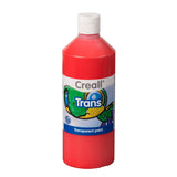 Creall prozorna barva rdeča, 500ml