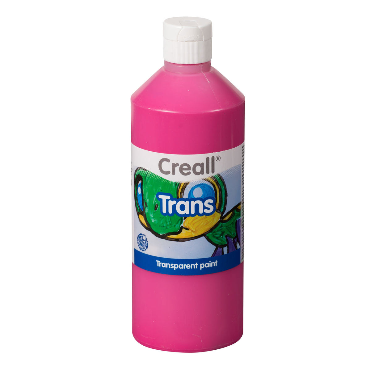 Creall Transparent Paint Pink, 500 ml