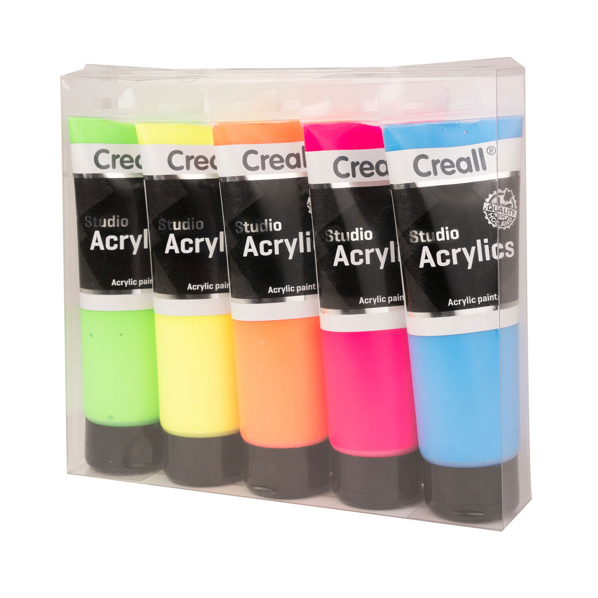 Creall Studio akrylfärg fluor, 5x120 ml