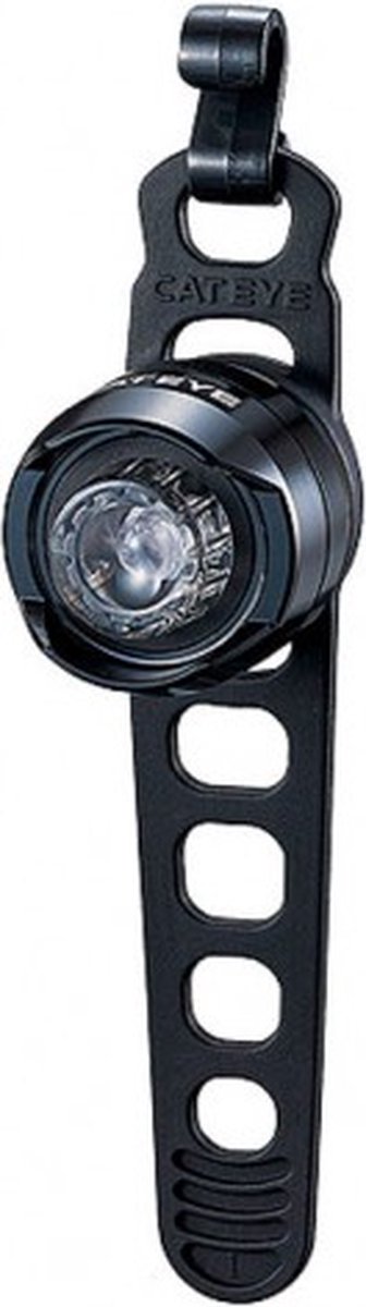 Cateye orb koplamp fiets – fietsverlichting led – brandduur 50 tot 100 uur – batterij – drie lichtmodi -zilver