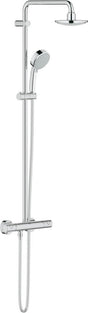 Grohe tempesta cosmopolitan regendouche - ø 16 cm - inclusief thermostaatkraan - chroom