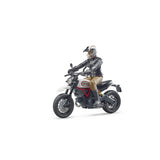 Bruder motor ducati desert met bestuurder