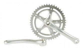 Cranket Fausto 44T-170mm Alu Silber