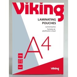 Lamineerhoezen vk a4 216x303mm 2 x 75 (150) micron mat afgeronde hoeken