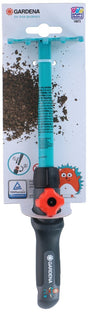 Gardena harkje junior 11 cm staal turquoise grijs