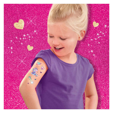 Ses unicorn - tattoos en glitters