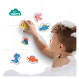 Ses creative - tiny talents - bad dino’s set - foam dino’s - plakken op natte tegels - stimuleert fantasie - veilig badspeelgoed - creatief spelen - dinosaurus speelgoed