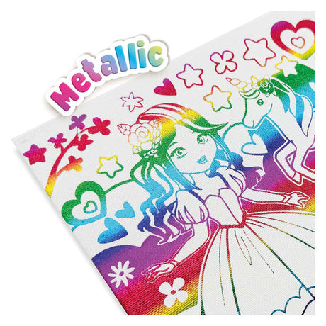 Ses creative ses metallic kleur canvas