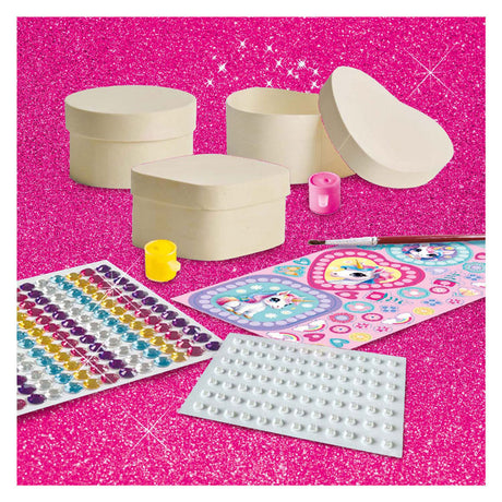 Ses creative ses diamond painting houten sieradendoosjes