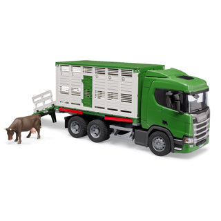 Bruder scania vrachtwagen 560r veetransport met dier