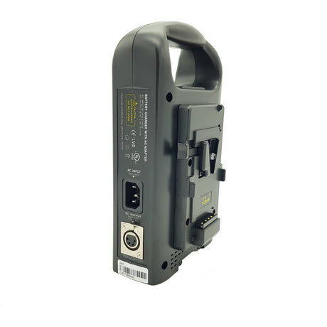 Rolux dubbele acculader rl-2ks voor v-mount accu