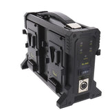 Rolux acculader rl-4ks voor 4 x v-mount accu