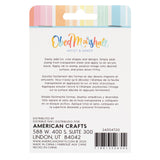 American crafts • stamp buenos días acrylic set 2