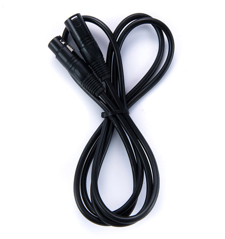 Rolux 4-pins xlr female met 4 pins male connector rl-c7