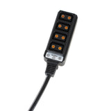 Rolux d-tap converter naar 4 x d-tap rl-fb1