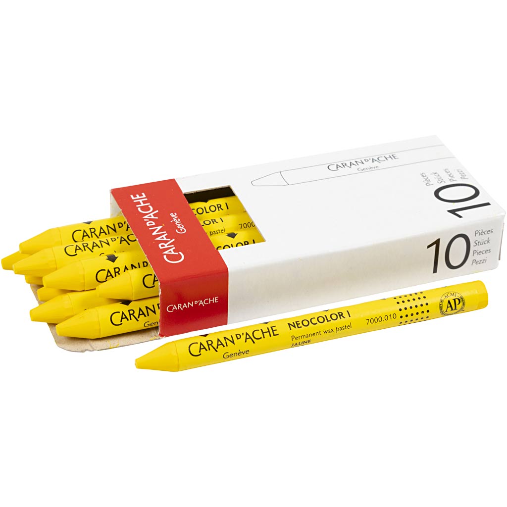 Http: www.cchobby.nl caran-d-ache-neocolor-i-l-10-cm-dikte-8-5-mm-yellow-010-10-stuk-1-doos