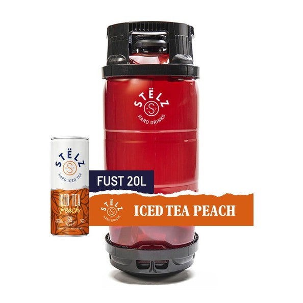 Stelz hard iced tea peach (20 liter)