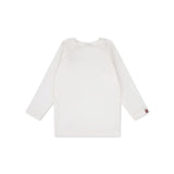 Pure tones | wit uv zwemshirt met lange mouwen