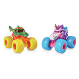 Monster jam true metal - officiële monstertrucks - schaal 1:64