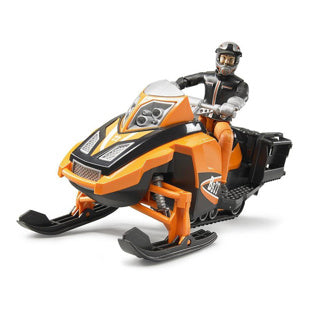 Bruder sneeuwscooter met chauffeur