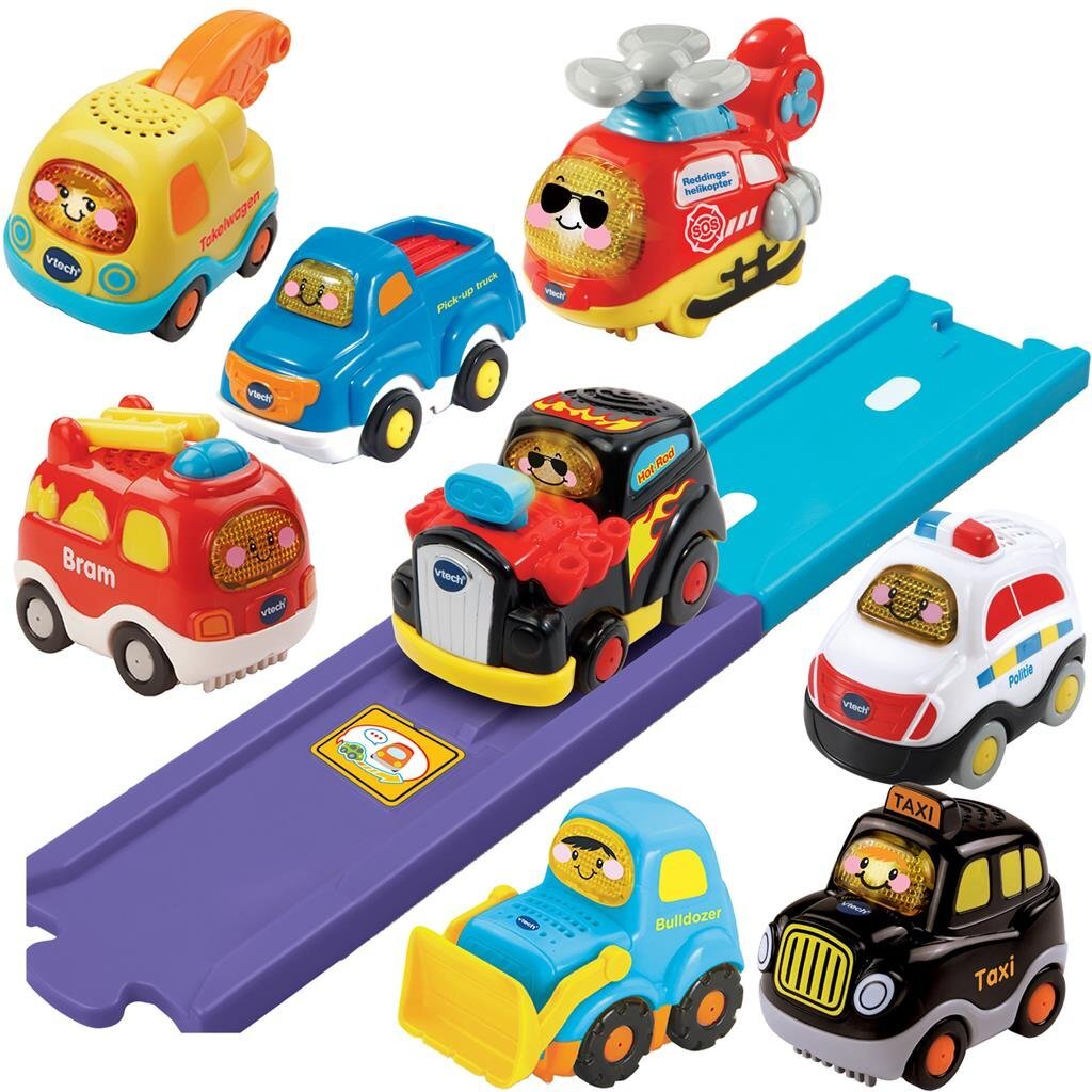 VTech Toet Toet Vehicle + Light and Sound Assorti